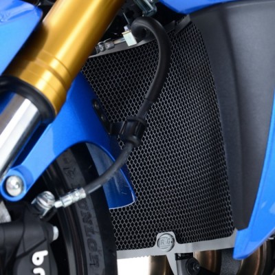 Kryt chladiče R&G Racing pro Suzuki GSX-S 1000, Katana, titan